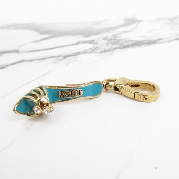 Juicy Couture Blue Heel Shoe Charm - Picture 5 of 7